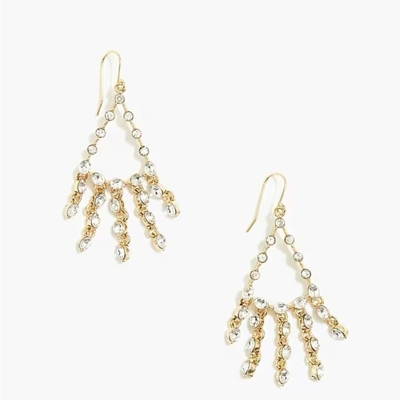 J.Crew-Crystal statement earrings - Picture 1 of 4